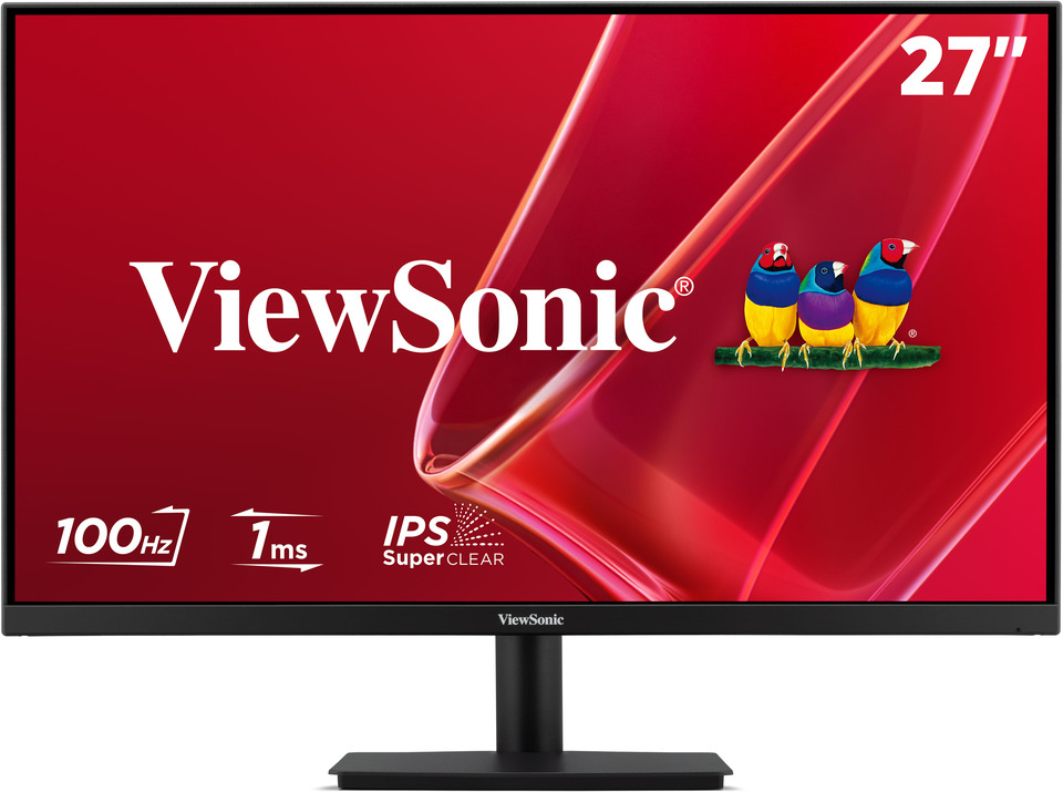 ViewSonic VA272-MHD 27” Full HD 100Hz Monitor with Fast 1ms